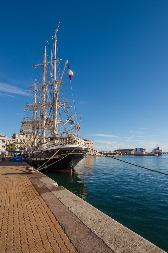 Image du Belem à quai