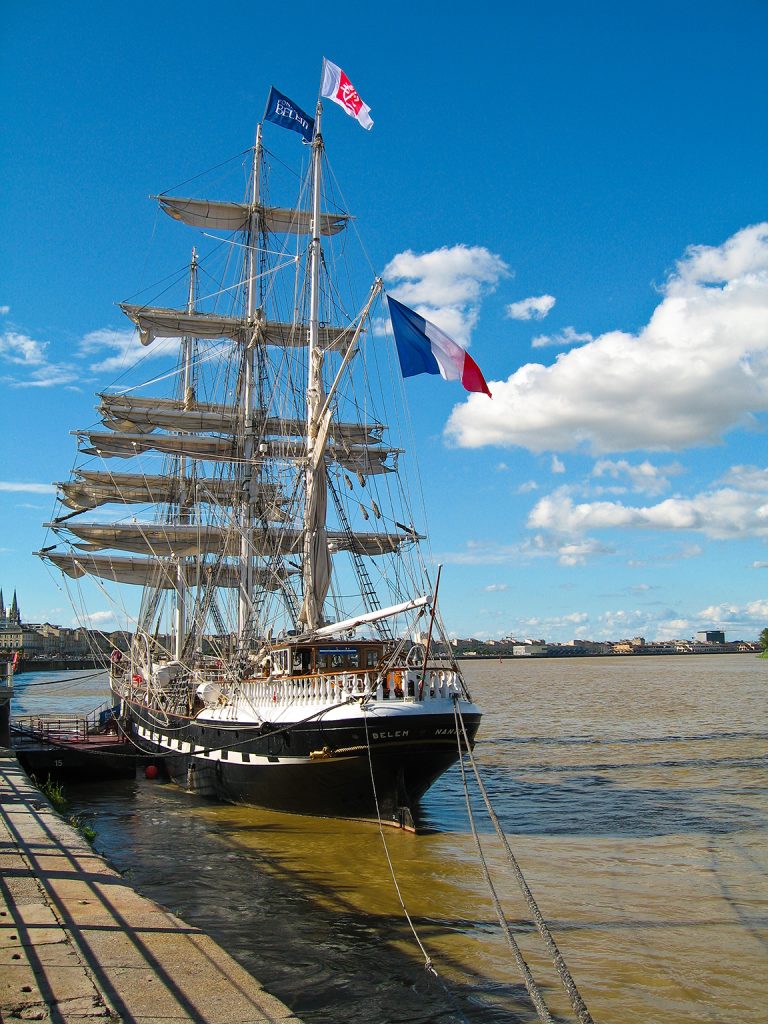 Bateau Belem à quai